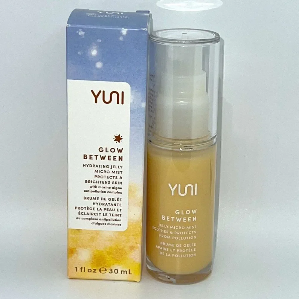 🌟$15 YUNI GLOW BETWEEN Jelly Micro Mist Anti Pollution Soothing Face Spray